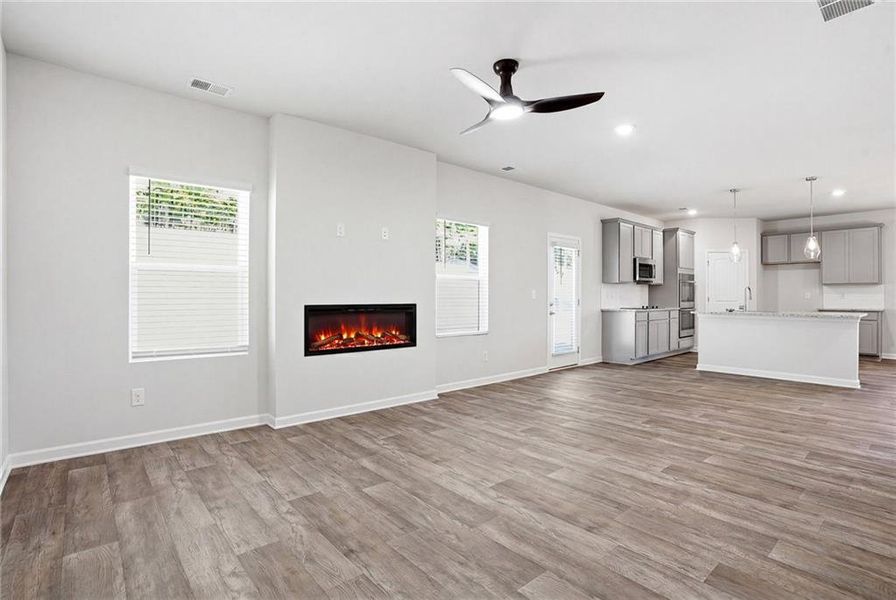 Spacious, unfurnished interior of a new home in , Covington (Image 20).