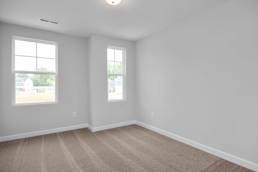 Representative unfurnished interior of a home built from the The Durham by Davidson Homes LLC in Gregory Village Townhomes, Lillington (Image 21).