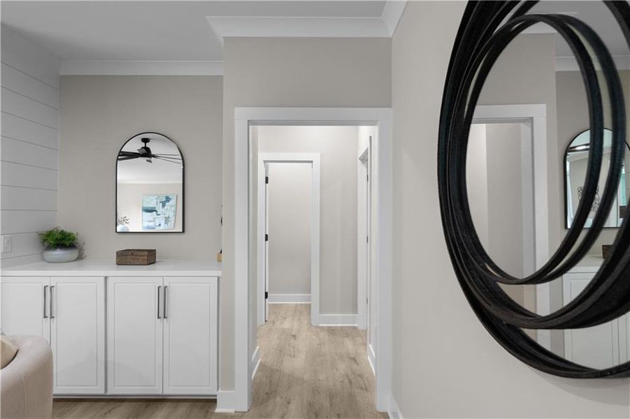 Furnished interior view inside a new home in , Lilburn (Image 31).