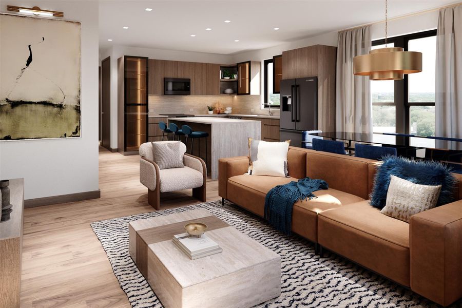 Blending modern design with the calming aesthetic of a woodsy retreat. Blending modern design with the calming aesthetic of a woodsy retreat.