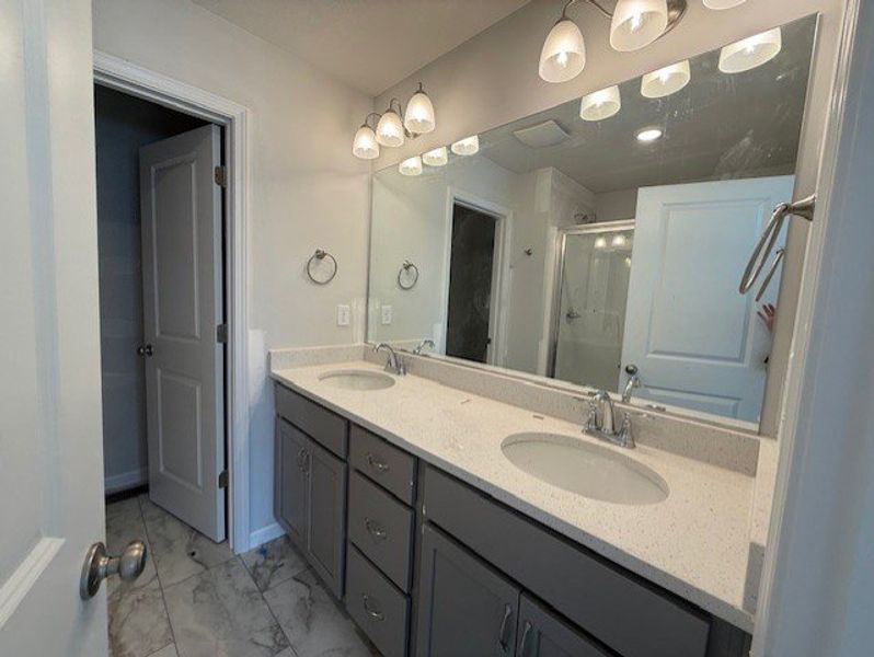Furnished interior view inside a new home in Caroleton Townhomes, Grovetown (Image 6). Furnished interior view inside a new home in Caroleton Townhomes, Grovetown (Image 6).