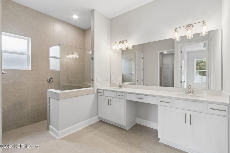 Furnished interior view inside a new home in Sandy Ridge, Yulee (Image 7).