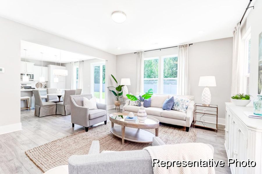 Furnished interior view inside a new home in , Ravenel (Image 18). Furnished interior view inside a new home in , Ravenel (Image 18).