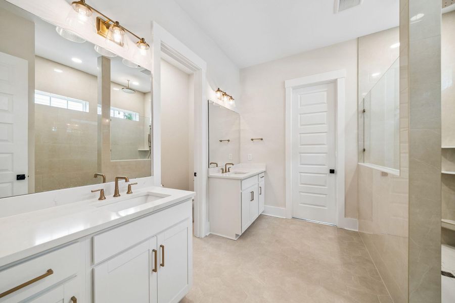Furnished interior view inside a new home in , Mount Pleasant (Image 65).