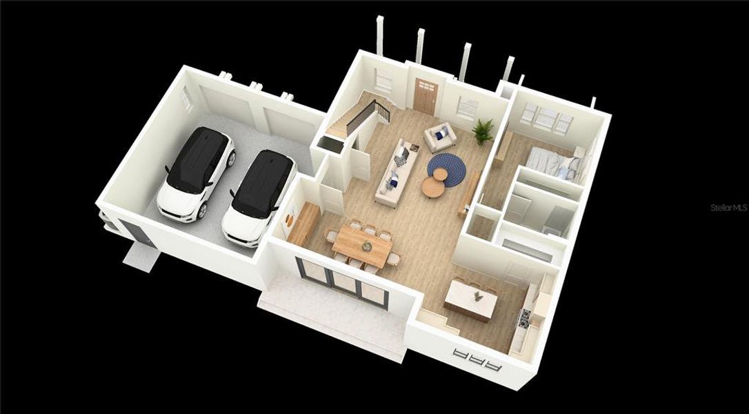 2D floor plan layout of this home in , Tampa, FL (Image 6).