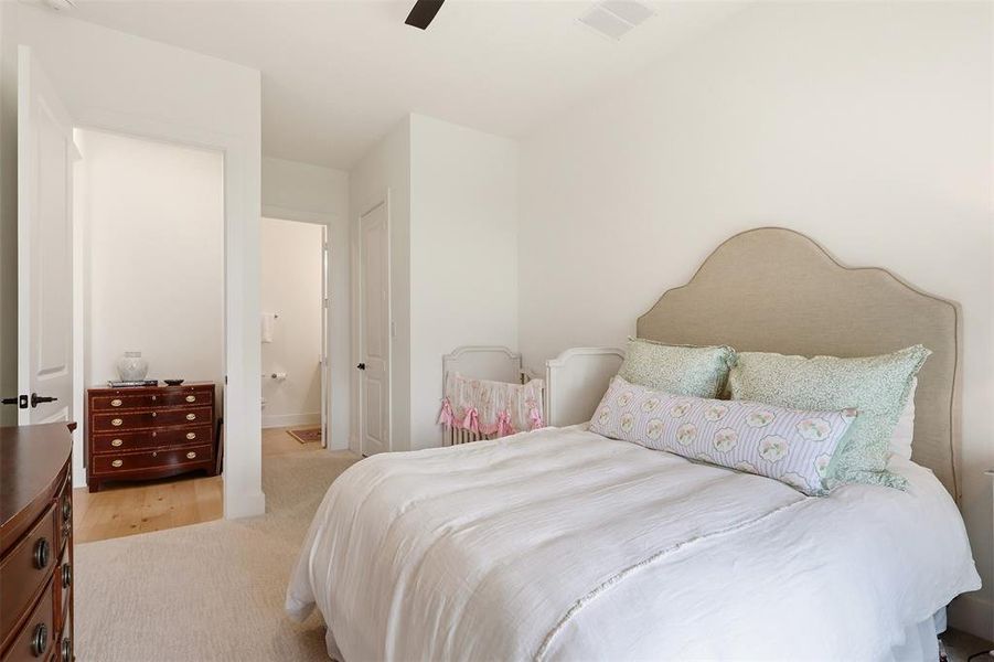 Furnished interior view inside a new home in The Homestead - 62', Rockwall (Image 13).