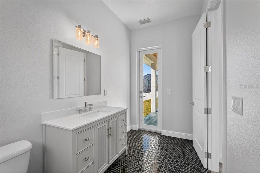 Furnished interior view inside a new home in , Palm Coast (Image 18).