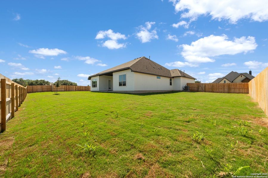 Exterior details and patio area of a home in , Castroville (Image 22). Exterior details and patio area of a home in , Castroville (Image 22).