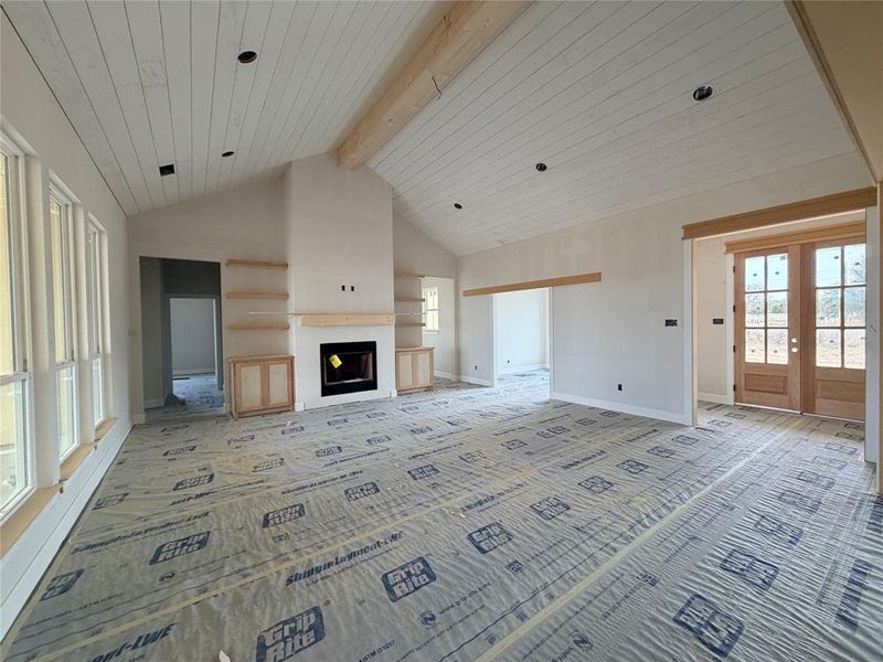 In-progress construction of a new home in Oak Water Ranch, Granbury, TX (Image 21). In-progress construction of a new home in Oak Water Ranch, Granbury, TX (Image 21).