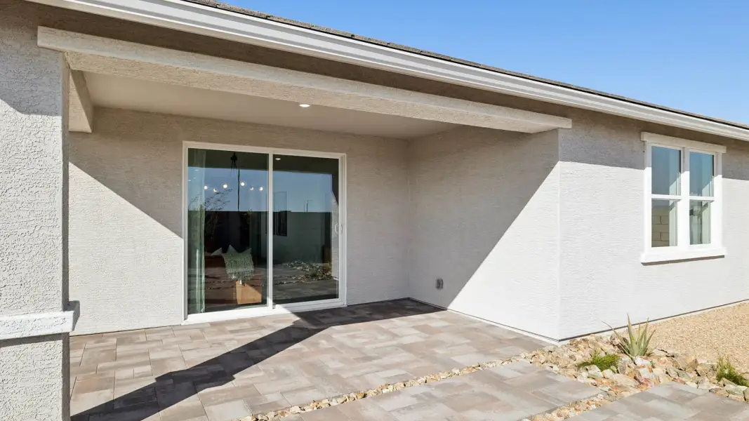 Exterior details and patio area of a home in Westpark, Buckeye (Image 22).