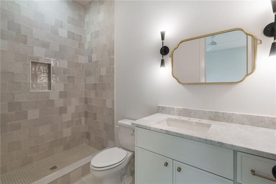 Furnished interior view inside a new home in , Atlanta (Image 5).