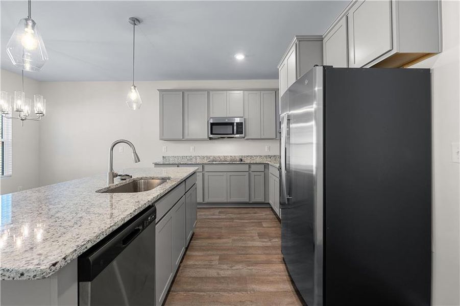 Furnished interior view inside a new home in , Covington (Image 17).