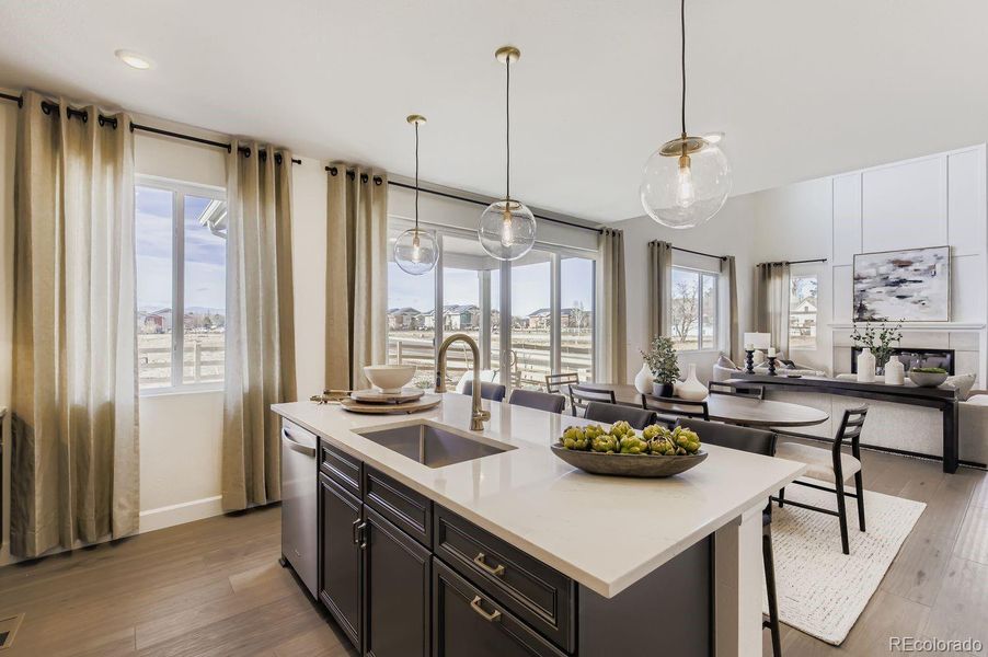 INTERIOR PHOTOS ARE WILLOW MODEL HOME.