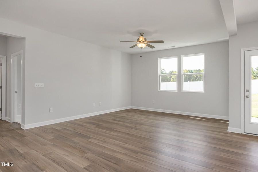 Spacious, unfurnished interior of a new home in Woodland Crossing, Zebulon (Image 17).
