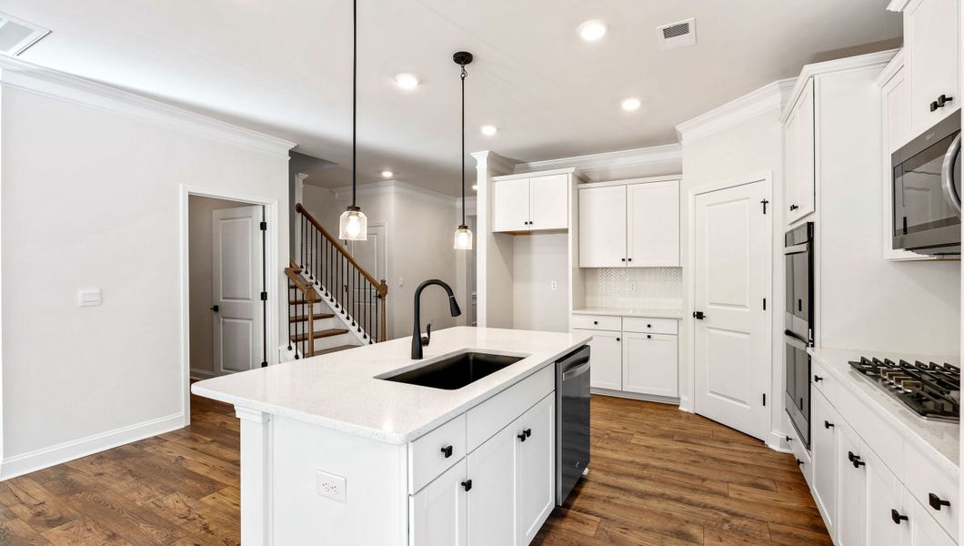 Furnished interior view inside a new home in Seven Oaks, Greenwood (Image 5).
