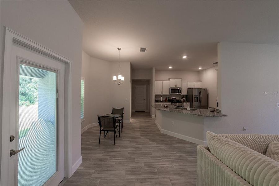 Furnished interior view inside a new home in Juliette Falls, Dunnellon (Image 7). Furnished interior view inside a new home in Juliette Falls, Dunnellon (Image 7).