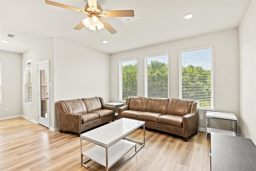 Furnished interior view inside a new home in , Forney (Image 5).