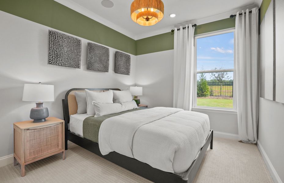 Representative furnished interior of a home built from the Contour by Del Webb in Del Webb Carolina Ridge, Midland (Image 21).