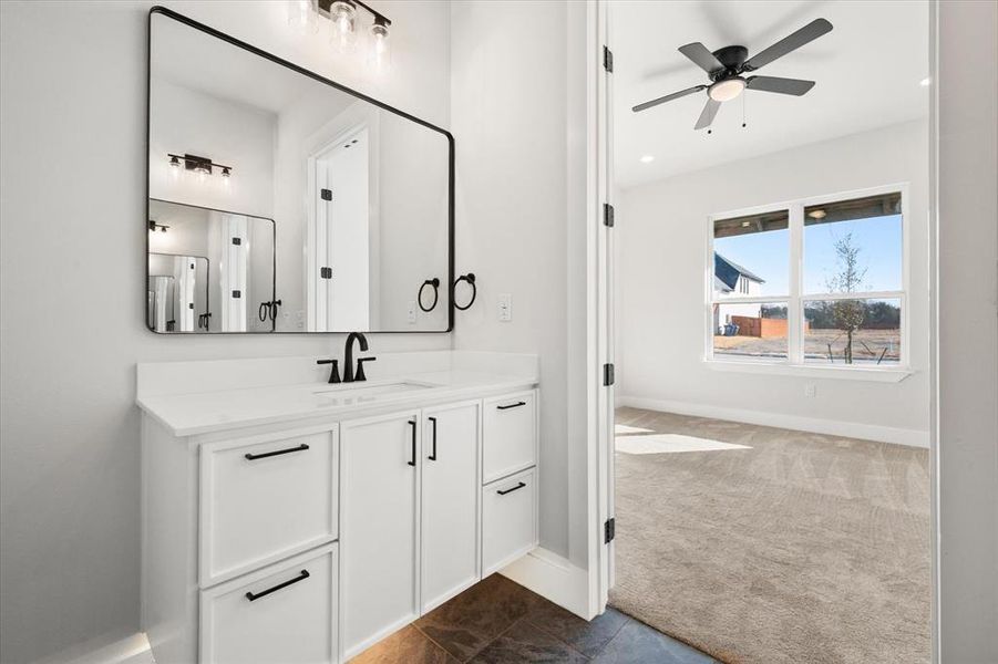 Furnished interior view inside a new home in , Red Oak (Image 7).