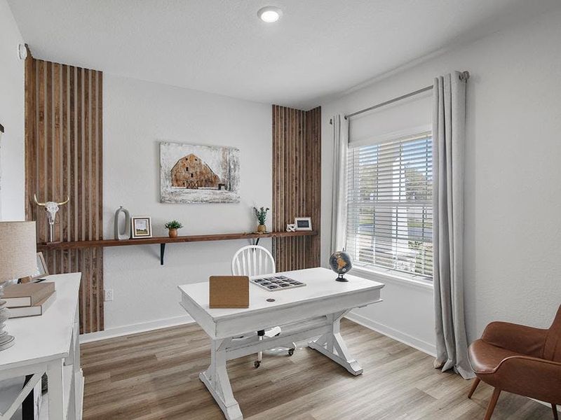 And, this home includes a den providing additional flexible living space - Summerlyn II by Highland Homes