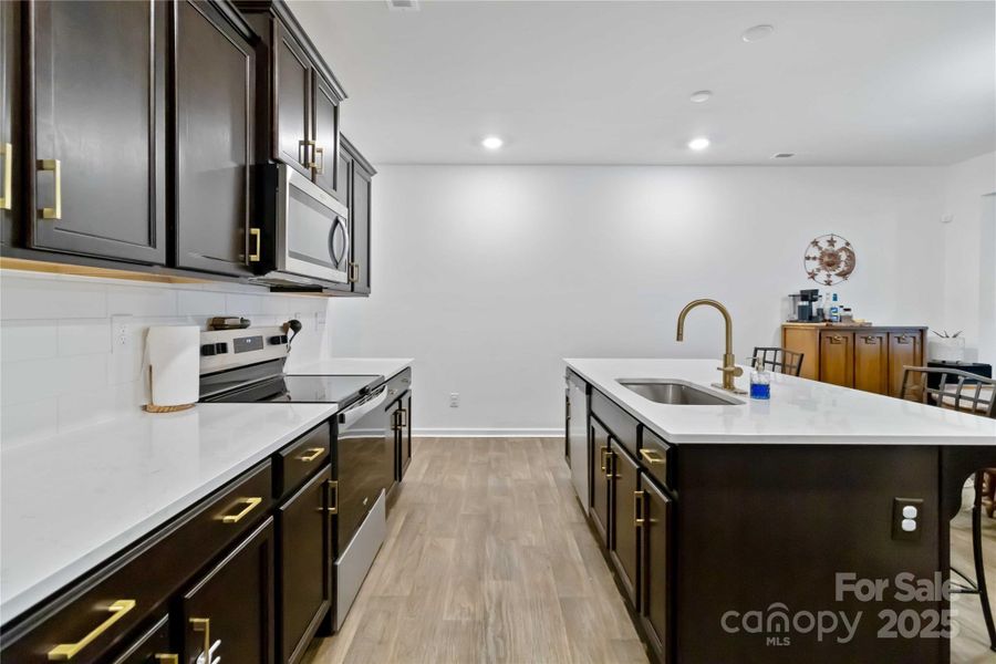 Furnished interior view inside a new home in , York (Image 15).