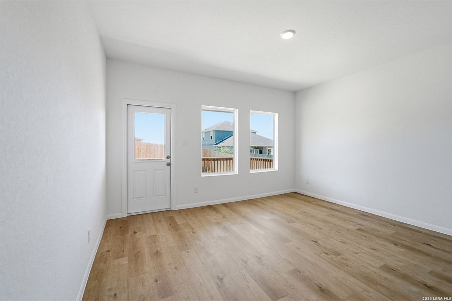 Spacious, unfurnished interior of a new home in Willow View, Converse (Image 16). Spacious, unfurnished interior of a new home in Willow View, Converse (Image 16).