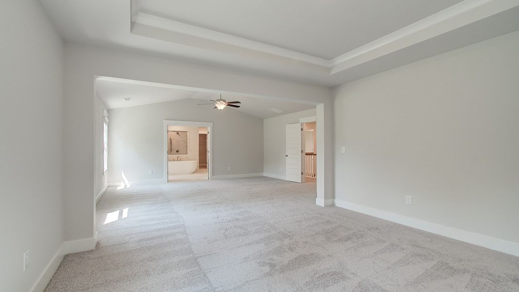 Representative furnished interior of a home built from the Clarity - FL by DRB Homes in Brighton, Locust Grove (Image 26).