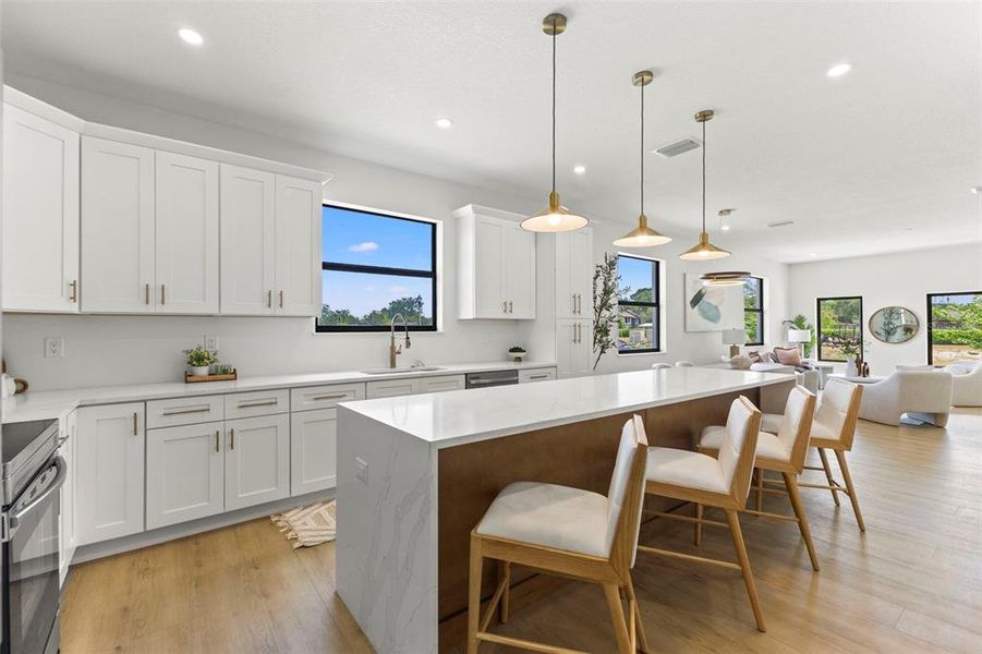 Furnished interior view inside a new home in , Pinellas Park (Image 29).