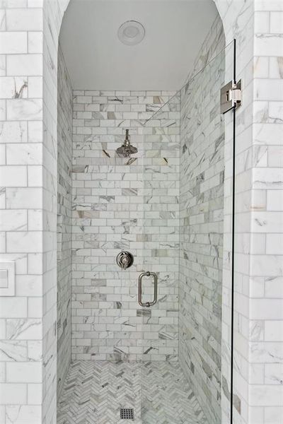 Close-up of interior finishes inside a home in , Dallas (Image 21).