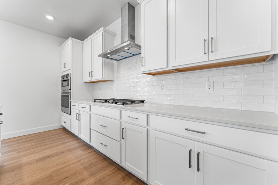 Representative furnished interior of a home built from the Bailey by Taylor Morrison in Dawson Trails Town Collection, Castle Rock (Image 4).