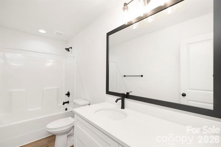 Furnished interior view inside a new home in , Charlotte (Image 3). Furnished interior view inside a new home in , Charlotte (Image 3).