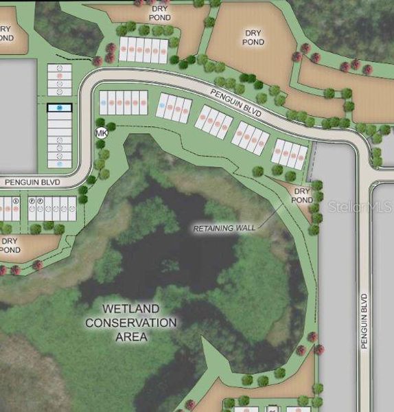 Horse Creek at Crosswinds ~ Site Map