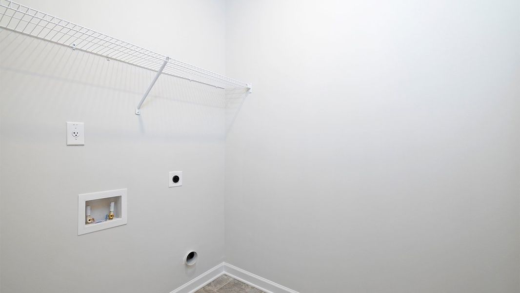 Representative unfurnished interior of a home built from the Burke by D.R. Horton in Estates at Deer Hollow, Grovetown (Image 22).