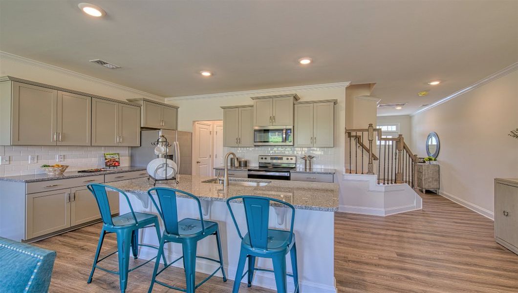 Furnished interior view inside a new home in Skybrook Corners, Huntersville (Image 7).