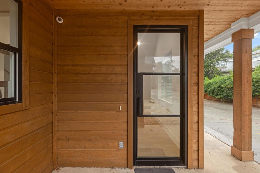 Entrance to property Entrance to property