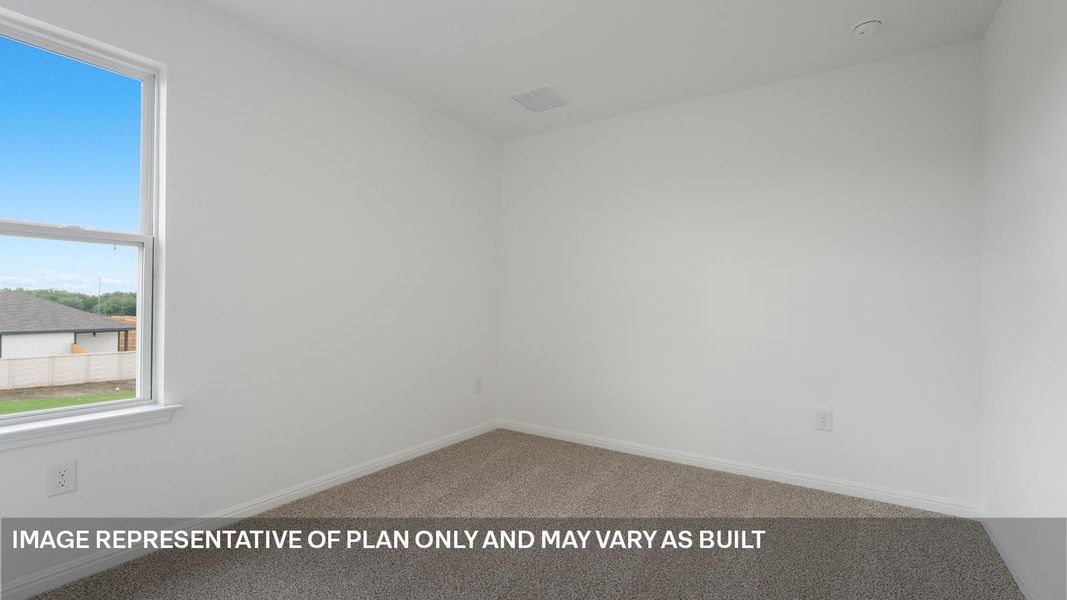 Spacious, unfurnished interior of a new home in Prairie Lakes, Buda (Image 17).