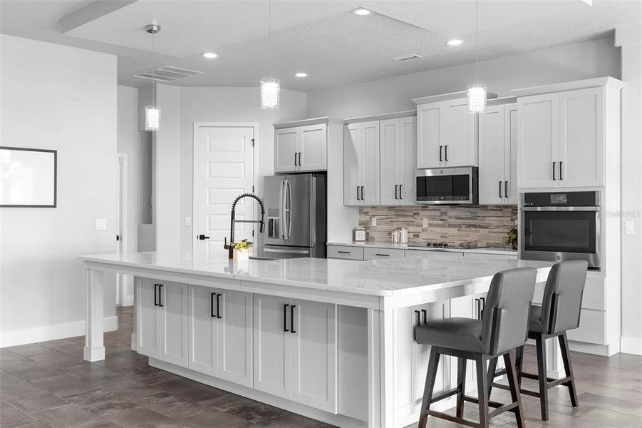 Furnished interior view inside a new home in , Deland (Image 5). Furnished interior view inside a new home in , Deland (Image 5).