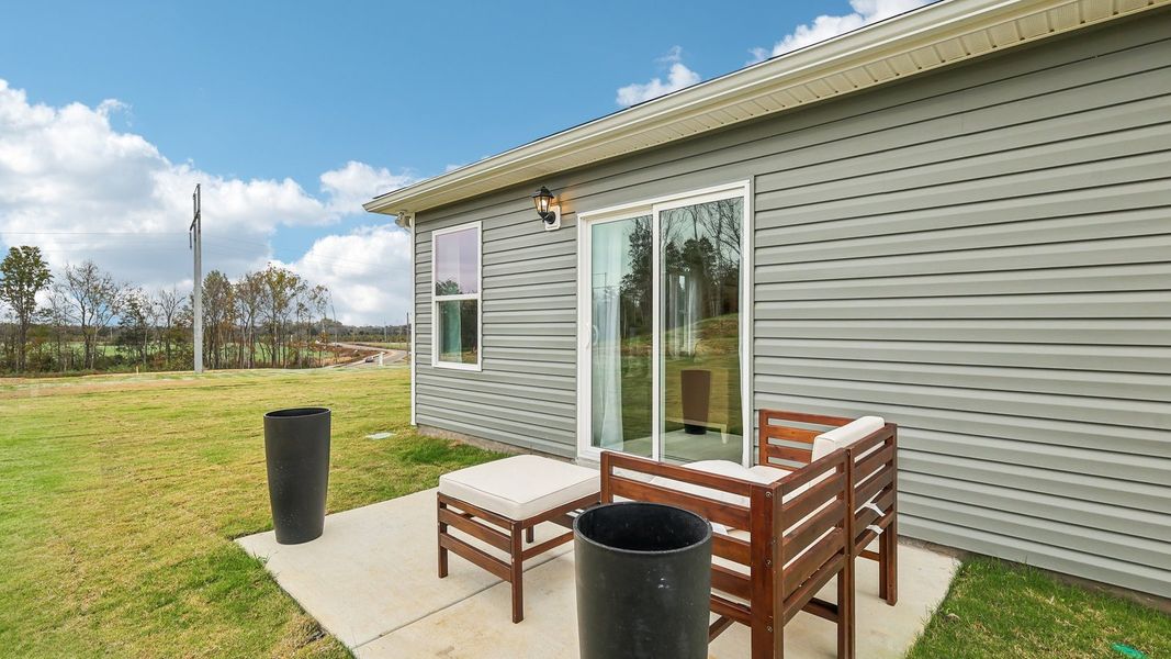 Representative exterior photo of a completed home built from the DEVON by D.R. Horton in Saddle Trace, Lewisburg, TN (Image 21).