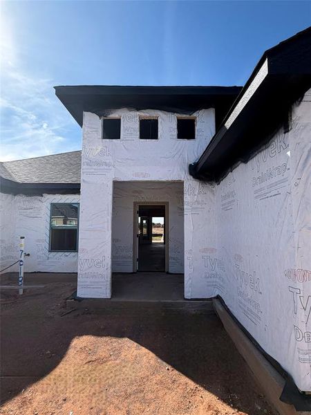 In-progress construction of a new home in , Abilene, TX (Image 3).