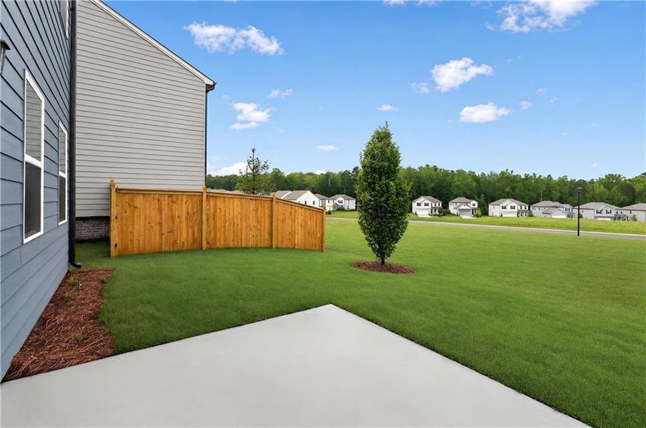 Exterior details and patio area of a home in Timber Ridge, Douglasville (Image 4). Exterior details and patio area of a home in Timber Ridge, Douglasville (Image 4).