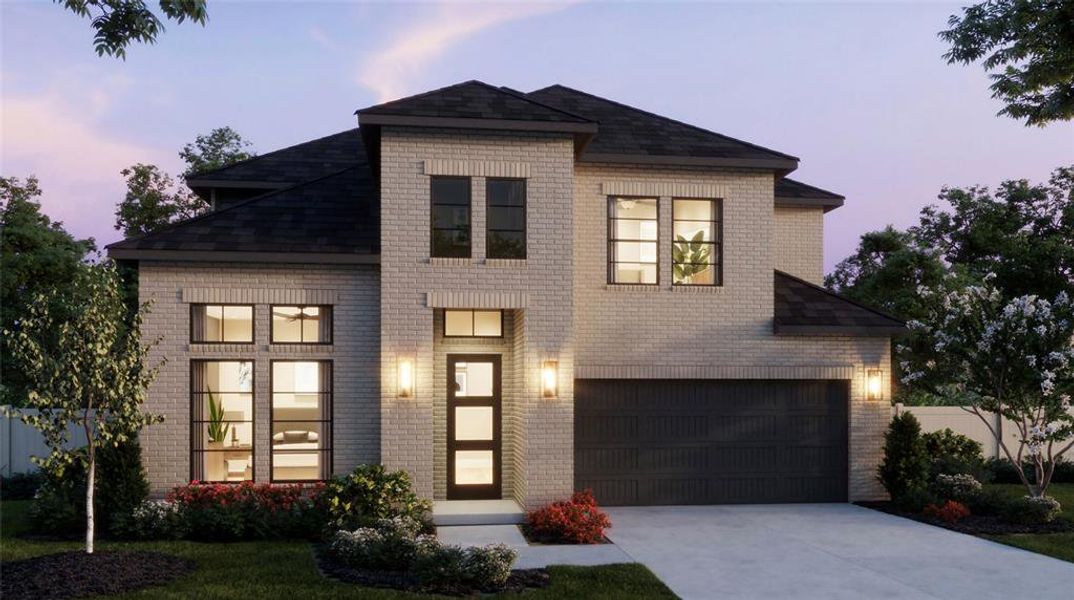 Beautiful, new construction homes featuring elegant spaces filled with designer style now available in McKinney's newest master planned community...Painted Tree Woodlands West.