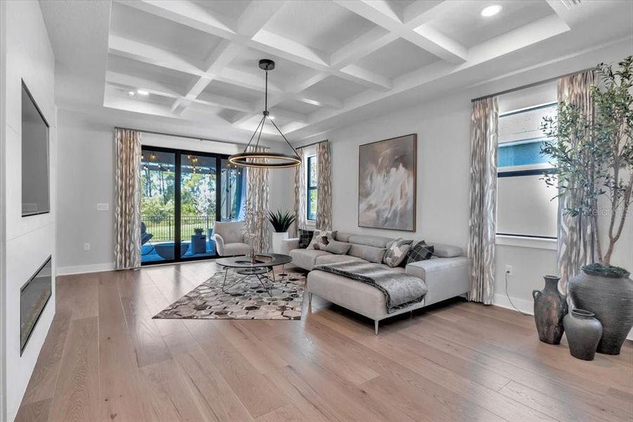 Furnished interior view inside a new home in , Venice (Image 50).