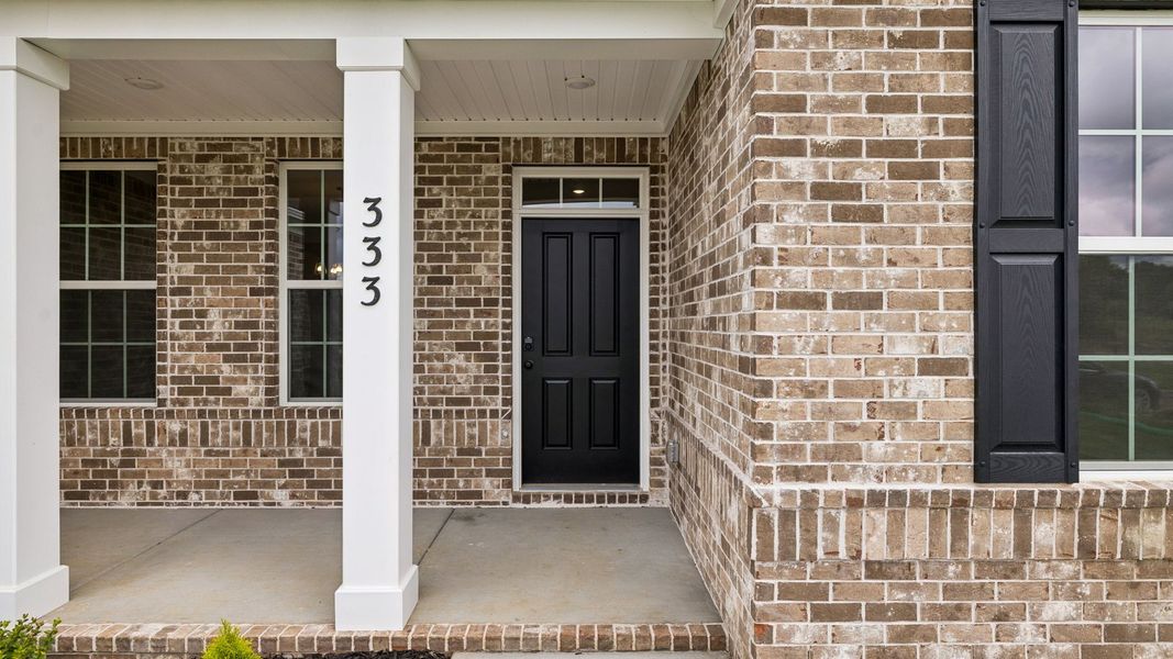 Representative exterior details of a home built from the Holden by D.R. Horton in Harvest Point, Spring Hill (Image 32).