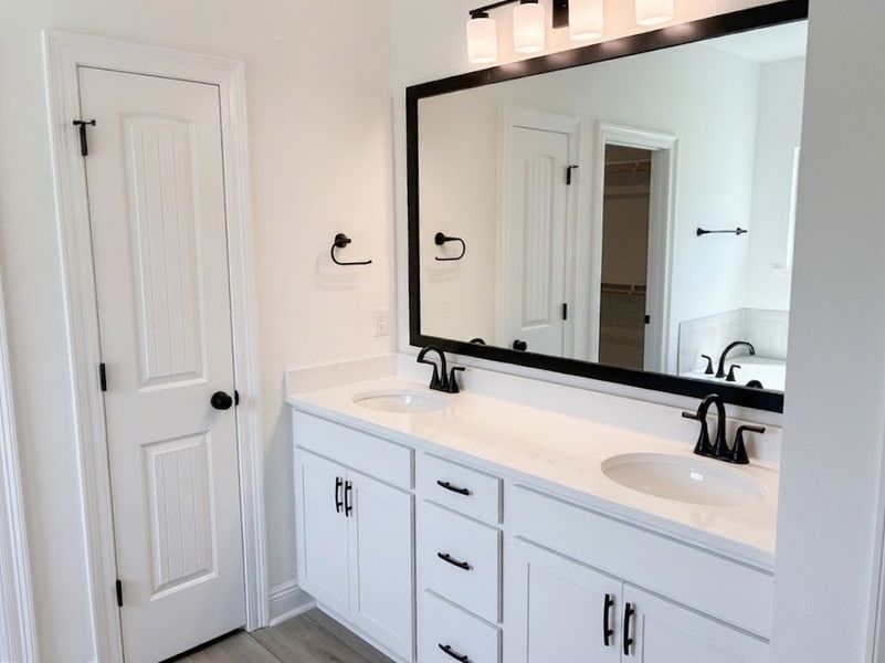 Furnished interior view inside a new home in Young Oaks, Crestview (Image 10).