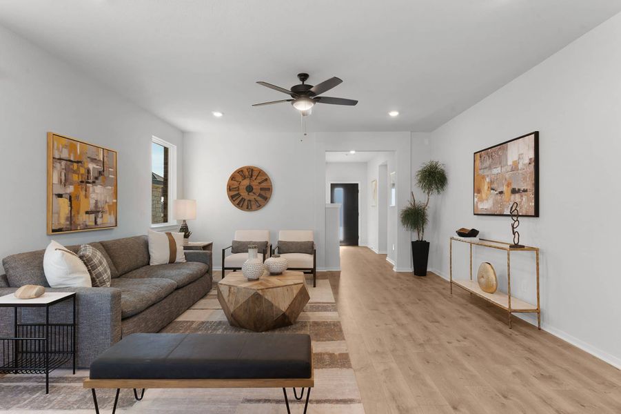 Furnished interior view inside a new home in Nolina, Georgetown (Image 10).