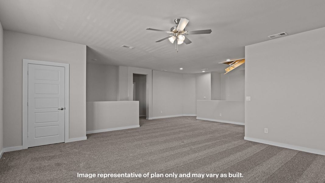 Spacious, unfurnished interior of a new home in Northwest Passage, Midland (Image 17). Spacious, unfurnished interior of a new home in Northwest Passage, Midland (Image 17).