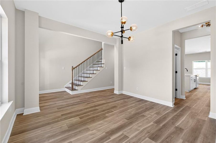 Spacious, unfurnished interior of a new home in , Fairburn (Image 52). Spacious, unfurnished interior of a new home in , Fairburn (Image 52).