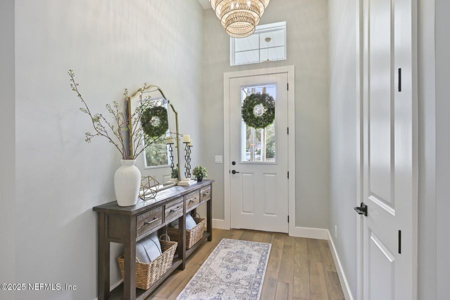 Furnished interior view inside a new home in , Jacksonville (Image 8).