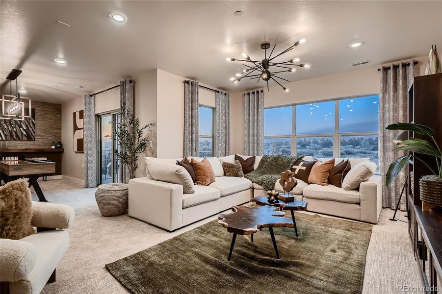 Furnished interior view inside a new home in , Westminster (Image 27).