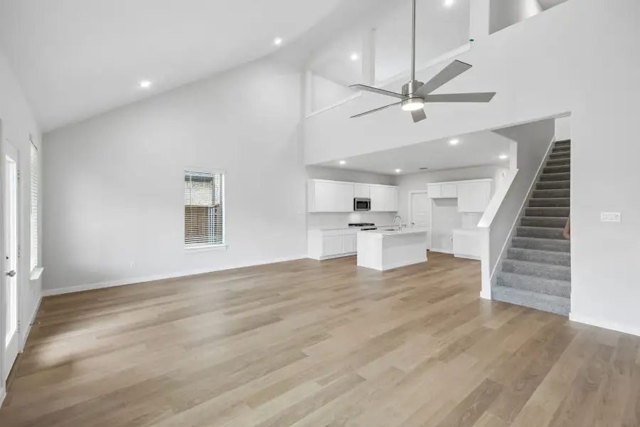 Open Floor Plan in the Winters home plan by Trophy Signature Homes – REPRESENTATIVE PHOTO